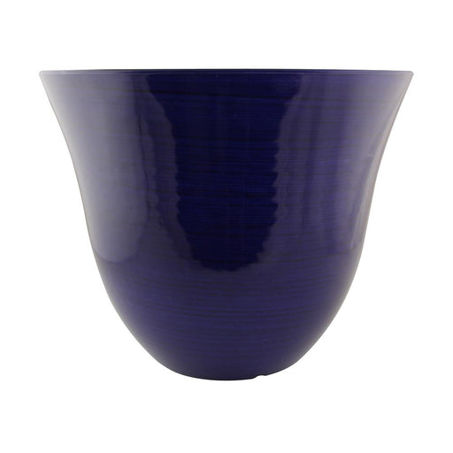 Amalfi Glaze Planter Garden Plant Pot 30cm Plant Pots & Planters FabFinds Blue  