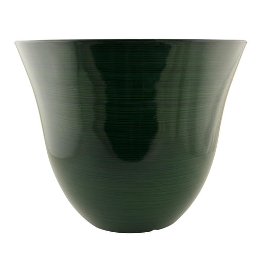 Amalfi Glaze Planter Garden Plant Pot 30cm Plant Pots & Planters FabFinds Green  