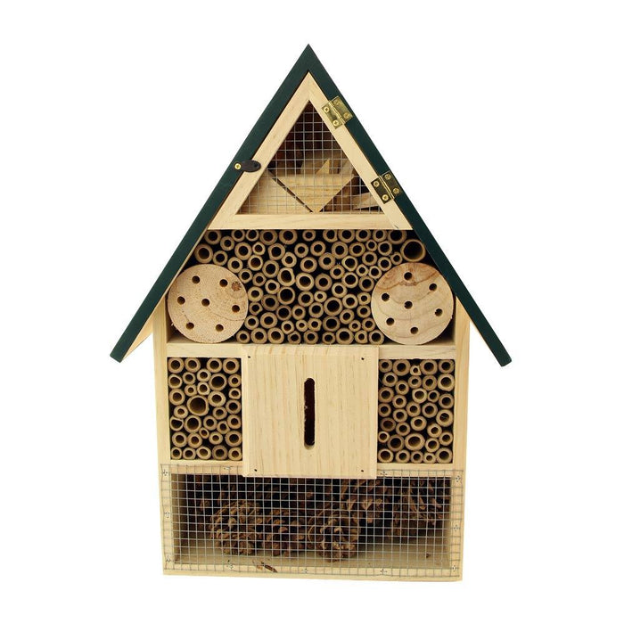 Insect Hotel Happy House Insect Houses FabFinds Brown  