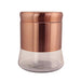 Copper Lid Glass Storage Jar Kitchen Storage FabFinds   