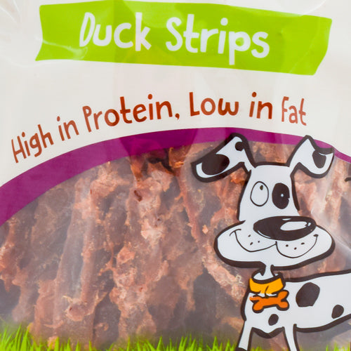 Wiggles Duck Fillets Strips Dog Treats 300g Dog Treats Wiggles   