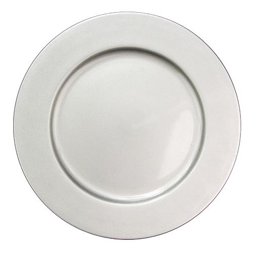 Festive Charger Dinner Plates 33cm Assorted Colours Christmas Tableware FabFinds Silver  