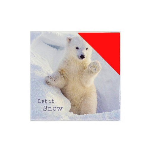 Festive Polar Bear and Penguin Christmas Cards Pack of 16 Christmas Cards Fabfinds   