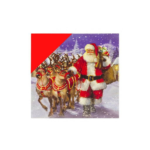 Festive Santa Christmas Cards Pack of 16 Christmas Cards Fabfinds   