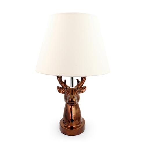 Stag Bronze Effect Table Lamp Home Lighting FabFinds   