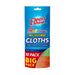 Clean & Shine Rainbow Microfibre Cloths Pack Of 10 Cloths, Sponges & Scourers Clean & Shine   