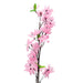 Artificial Cherry Blossom Stem Assorted Colours 86cm Home Decoration FabFinds Pink  