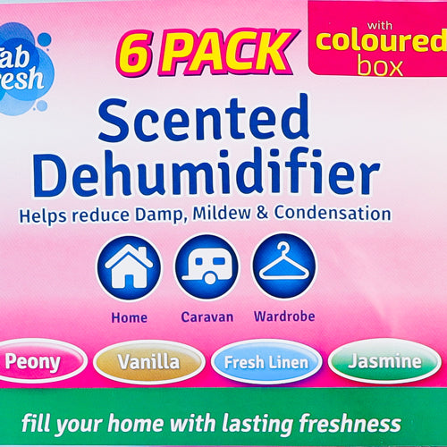 Fab Fresh Scented Dehumidifiers 6 Pack Dehumidifiers FabFinds   