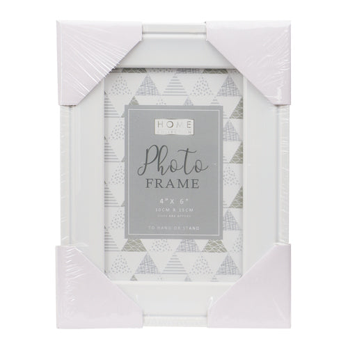 Home Collection White Photo Frame 4" x 6" Home Decoration Home Collection   
