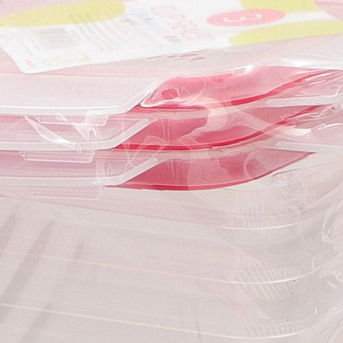 Intra Clip and Lock Food Containers 9cm x 5cm Pack of 3 Food Storage FabFinds   