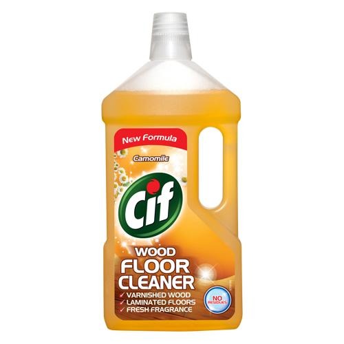 Cif Chamomile Wood Floor Cleaner 1L Floor & Carpet Cleaners Cif   