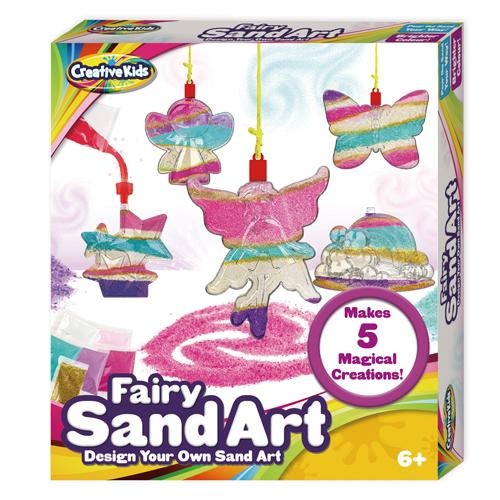 Creative Kids Fairy Sand Art Craft Set Arts & Crafts Creative Kids   