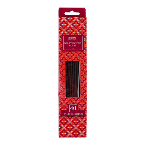 Home Infusions Berrylicious Blast Incense Sticks 40 Pk Incense FabFinds   