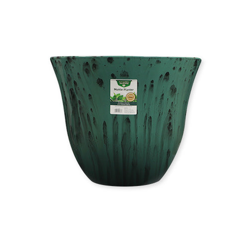 For The Love Of Gardening Mottle Planter 32cm x 27cm Plant Pots & Planters FabFinds Green  