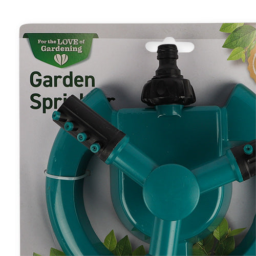 For The Love Of Gardening Round Garden Water Sprinkler Lawn & Plant Care FabFinds   