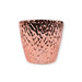 Round Dazzle Pot 12.5cm Plant Pots & Planters FabFinds Rose Gold  