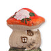 Toadstool House Garden Ornament Garden Ornaments for the love of gardening Orange  