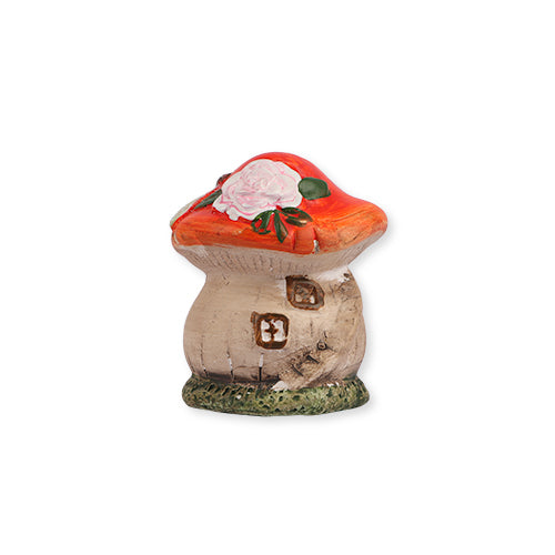 Toadstool House Garden Ornament Garden Ornaments for the love of gardening   