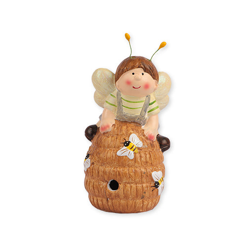 Bee Hive Child Garden Ornament Garden Ornaments FabFinds Boy Fairy  