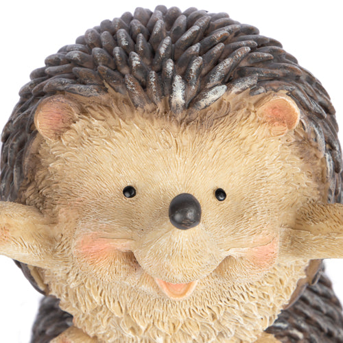 Mummy & Baby Hedgehog Garden Ornament Garden Ornaments FabFinds   