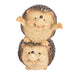 Mummy & Baby Hedgehog Garden Ornament Garden Ornaments FabFinds   