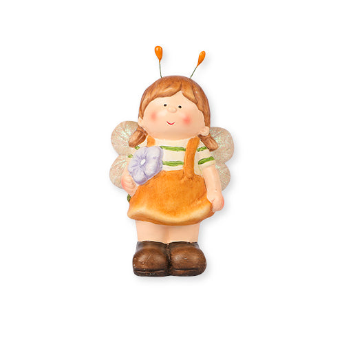 Butterfly Child Garden Ornament 15cm Garden Ornaments FabFinds Butterfly Girl  