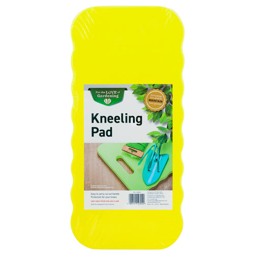 For The Love of Gardening Kneeling Pad Assorted Colours Garden Accessories for the love of gardening Yellow  