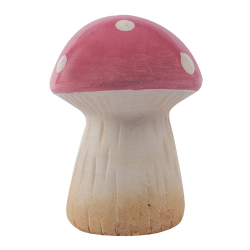 Garden Toadstool Ornament Assorted Colours Garden Ornaments FabFinds Pink  