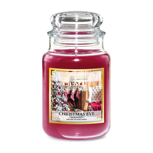 Liberty Candles Christmas Eve Scented Jar Candle 18oz Candles Liberty Candles   