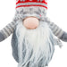 Christmas Gonk with Grey and Red Snowflake Hat Assorted 31cm Christmas Gonks FabFinds   