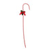 Large Candy Cane with Bow Decoration L82cm Christmas Decorations FabFinds Red & White  