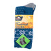 Trekkers Men's Thermal Socks 3Pk Size 6-11 Assorted Styles Socks Trekkers Blue Grey Navy Patterned  