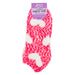 Love To Laze Ladies Super Soft Two Tone Socks Size 4-7 Assorted Colours Socks & Snuggle Socks FabFinds Pink  