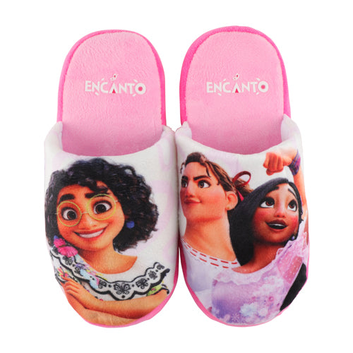 Disney Encanto Velour Girls Slippers Assorted Sizes Slippers Disney 12-13  