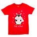 Girls Red Penguin Christmas T-shirt Assorted Sizes christmas FabFinds 5-6 yrs  