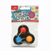 Fidget Pop 'n' Spin 2in1 3 Pops Fidget Toy Assorted Colours Toys FabFinds Black Spinner Red/Orange/Blue  