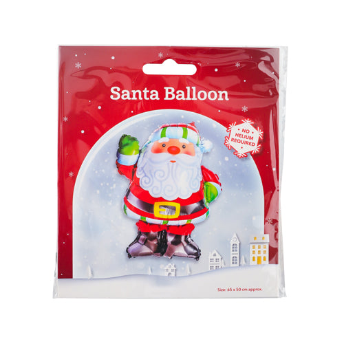 Christmas Character Santa Foil Party Balloon Christmas Accessories FabFinds   