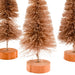 Decorative Sisal Trees 3 Pack 4" Assorted Colours Christmas Decorations FabFinds   