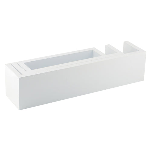 Home Collection U Shelf Set of 3 White Shelving Home Collection   