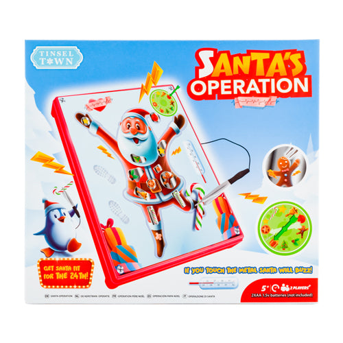 Tinsel Town Santa's Operation Board Game FabFinds