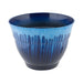 For The Love Of Gardening Luster Planter Blue H 17.5cm Plant Pots & Planters for the love of gardening   