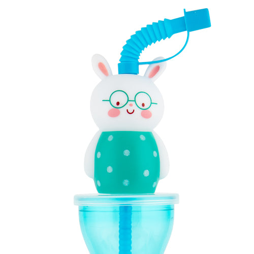 Bunny Head Character Kids Water Bottle 450ml Water Bottle FabFinds   