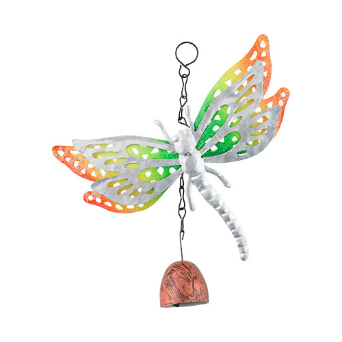 Roots & Shoots Dragonfly Windchime Garden Decoration Assorted Colours Garden Decor Roots & Shoots   