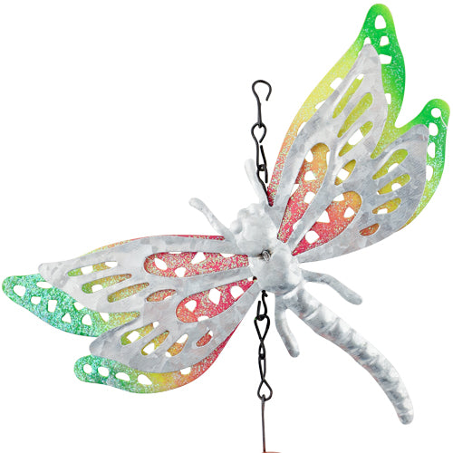 Roots & Shoots Dragonfly Windchime Garden Decoration Assorted Colours Garden Decor Roots & Shoots   