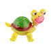 Roots & Shoots Happy Tortoise Garden Decoration Assorted Colours Garden Ornaments Roots & Shoots Yellow  