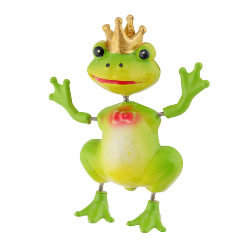 Roots & Shoots Funny Frog Garden Decoration Assorted Colours Garden Ornaments Roots & Shoots Green  