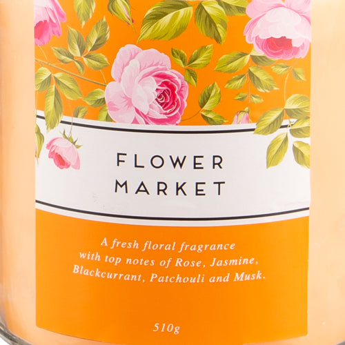 Liberty Candles Flower Market Scented Candle 18oz Candles FabFinds   