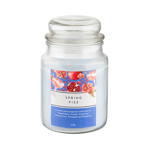 Liberty Candles Spring Fizz Scented Candle 18oz Candles FabFinds   