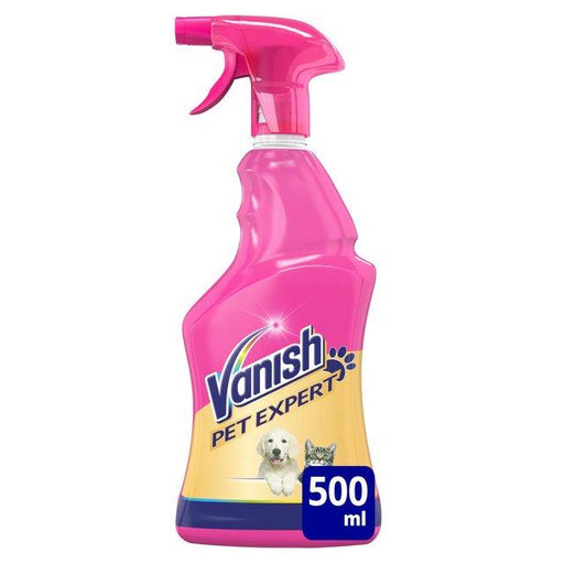 Vanish Pet Expert Spray Stain and Odour Remover 500ml Pet Cleaning Supplies Vanish   