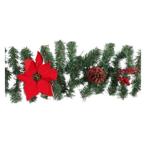 Christmas Festive Garland Decoration 5 Feet Christmas Garlands, Wreaths & Floristry FabFinds   